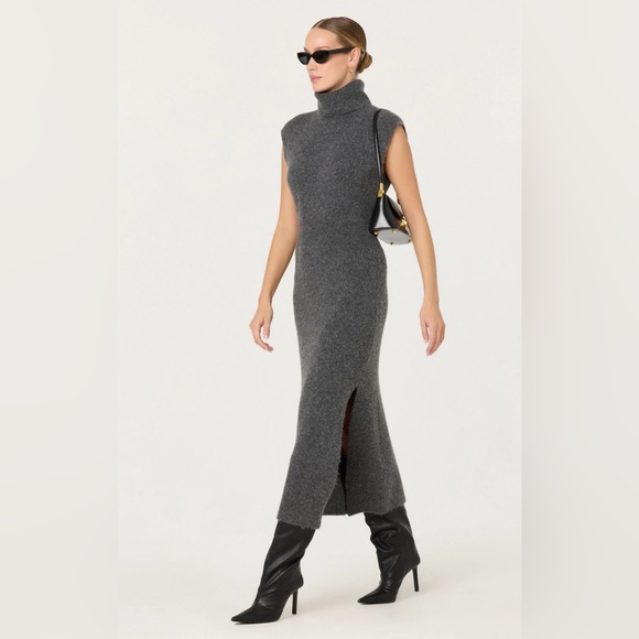 Astr Dresses & Skirts - Astr the label Roxanna Turtleneck Sweater Maxi Dress NEW XL